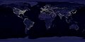 Image 7 Earth at night Photo credit: NASA and NOAA Earth at night. The northernmost settlement on Earth is Alert, Ellesmere Island, Canada. The southernmost is the Amundsen–Scott South Pole Station, in Antarctica. More selected pictures