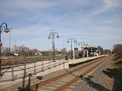 Florence rail station, a stop along the River Line of NJ Transit in the township[1]