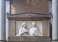 das Ehepaar Niebuhr - Relief im Niebuhr-Grabmal von Christian Daniel Rauch