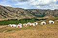 Yurts. Gorkhi-Terelj National Park