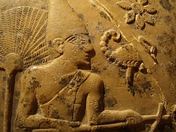 Pharaoh Scorpion II on the Scorpion Macehead, Ashmolean Museum