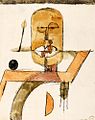 Paul Klee, Der Mensch ist der Mund des Herrn (Man is the Mouth of the Lord)