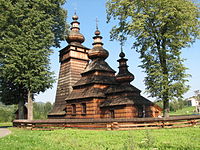 Wooden church in Kwiatoń
