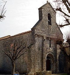 The church in Les Éduts