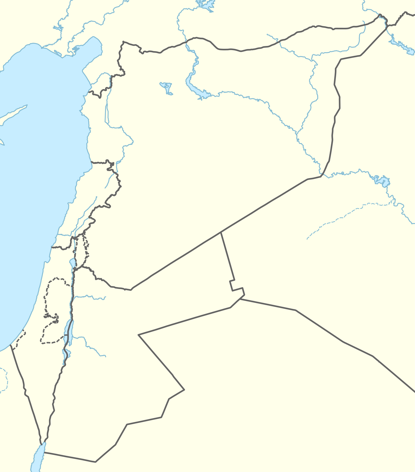 Cana is located in Levant