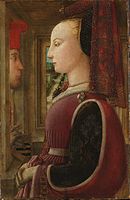 Portrait of a Woman with a Man at a Casement (c. 1440), Metropolitan Museum of Art, New York City