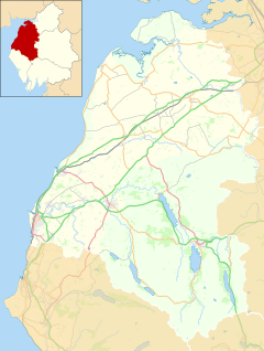 Workington is located in the former Allerdale Borough