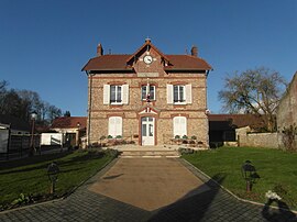The town hall in Saint-Ouen-en-Brie