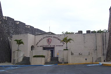 Main offices of the San Juan National Historic Site