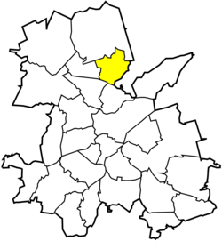 Location of Golejów within Rybnik