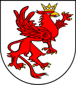 The coat of arms of the interwar Polish Pomeranian Voivodeship