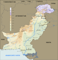 Image 27Pakistan map of climate classification zones (from Geography of Pakistan)