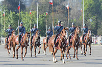 Lancers of the modern Chilean Presidential Escort Regiment