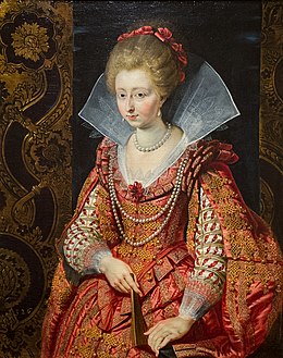 Portrait of Charlotte Marguerite de Montmorency, Princess of Conde, Peter Paul Rubens, circa 1610