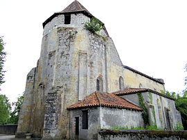 The church in Préchac-sur-Adour