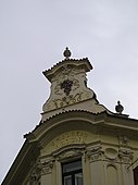 Detail of a façade from Prague (Czech Republic)