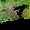 Satellitenbild der Baía de Guanabara