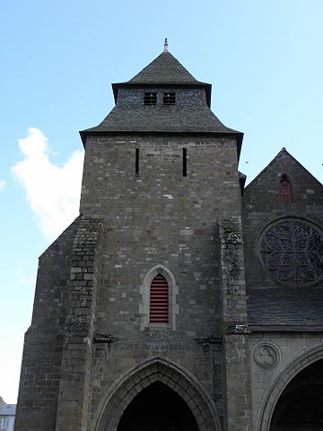 The "Tour Brieuc" of the Cathédrale Saint-Étienne in Saint-Brieuc