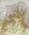 Image 15A map of Sikkim, India using shaded relief and hypsometric tints (a form of isarithm) to visualize terrain (from Cartographic design)