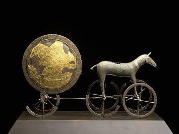 The Trundholm Sun Chariot, an important late Nordic Bronze Age artifact
