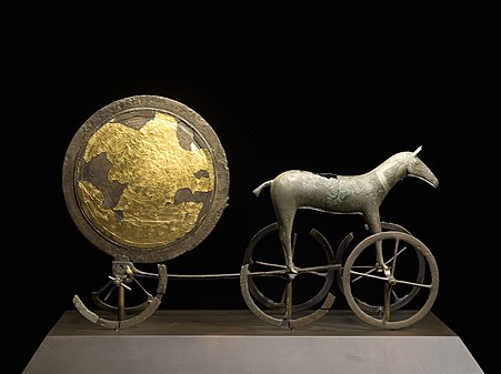 Trundholm sun chariot, Denmark (created by the National Museum of Denmark; nominated by Bammesk)