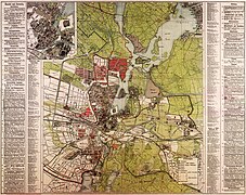 Stadtplan Spandau von 1913