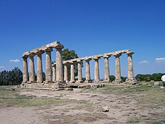 Temple of Hera in Metaponto, Basilicata