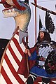 1 – The Guizer Jarl. The Guizer Jarl is the principal character in the celebration of Up Helly Aa, which takes place on the last Tuesday in January. Each Guizer Jarl takes the name of a figure in Norse legend. This one was Flokki of the Ravens.
