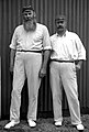 W. G. Grace (Eng) & Billy Murdoch (Aus): 2 Test centuries each at the Oval. Both scored centuries in the Oval's inaugural Test in 1880; Murdoch scored 211, the first Test double century, in 1884.