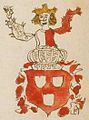 Wappenabbildung aus einem Wappenbuch des 16. Jahrhunderts
