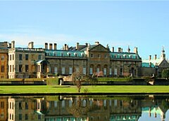 Welbeck Abbey, Nottinghamshire during the 2007 summer floods