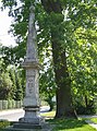 Monument dedicated to memory of Karol Ferdynand Waza in Wyszków, erected after his death in 1655.[2]