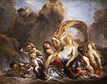 Der Triumph von Galathea, Charles de La Fosse