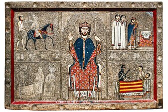 Altar frontal from Gia (from Benasque Valley, Aragon)