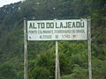 Alto do Lageado, höchster Punkt einer Schienenstrecke in Brasilien mit 1.743 m