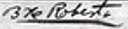signature of B. H. Roberts