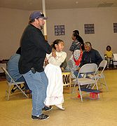 A stirrup dance by the Caddo Culture Club, Caddo National Complex, Binger, 2008