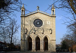 St. Martin's Church in Krzeszowice (by Karl Friedrich Schinkel, 1824–44)