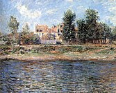French Impressionism, The Banks of the Seine, Monet, 1880