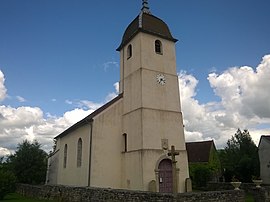 The church in Dampvalley-lès-Colombe