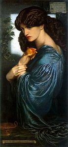 Proserpine (1874) by Dante Rossetti