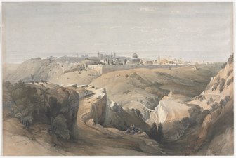 18. Jerusalem, from the Mount of Olives.