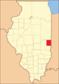 Edgar County (1830–present), with the additional territory incorporated into Coles County