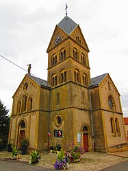 The church in Sorbey