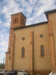 The church in Beaumont-sur-Lèze