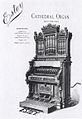 Cathedral organ with pipe-top (1890, a style)[11]