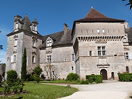 The chateau in Cénevières