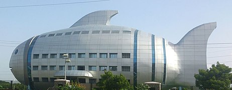 Office building of the National Fisheries Development Board in Hyderabad, India[6]