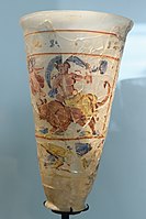 Goblet with Abduction of Europa, Begram Hoard