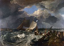 J. M. W. Turner. The Jetty of Calais, 1803